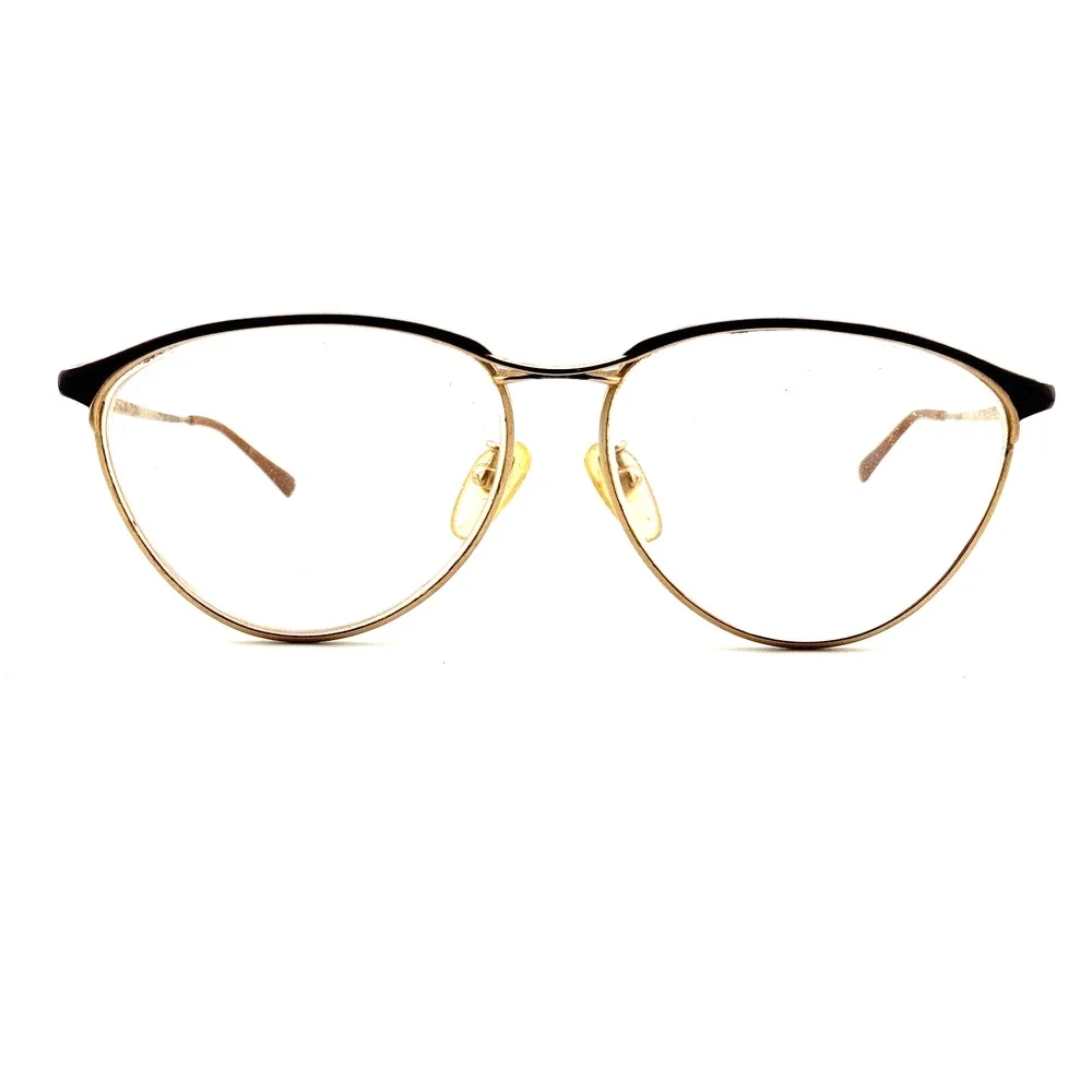 Longchamp Eyeglasses Frames LO-2048 gold Cat Eye‎ 56-14-135 H13332